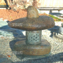 Stone lantern yama doro 60 cm