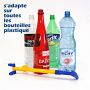 Pulvérisateur adaptable sur bouteille plastique.